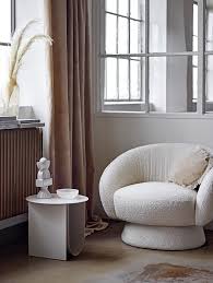 +10% dès 2 produits achetés. Fauteuil En Tissu Boucle Un Retour Remarque Joli Place