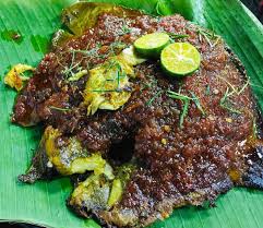 Resep sambal goreng kentang hati sapi petai. Ikan Pari Bakar Sambal Sambal Restoran Mahabbah Facebook