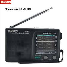 Best Tecsun R 909 Radio Fm Am Sw Radio Multiband Receiver Portable Dx Local Sensitivity Y4140a Retail Wholesale Good Radio Scanner Radio