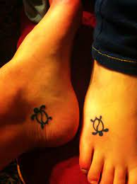 Matching Turtle Tattoos My Mom And I Turtle Tattoo Designs Tattoos For Daughters Friend Tattoos