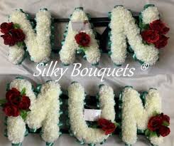 We did not find results for: Nan Mum Silk Funeral Flower Letter Tribute Package Pair Silky Bouquets Ltd