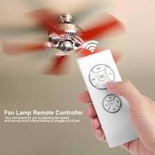 Outdoor ceiling fan light,remote control patio ceiling fan with 5 reversible stainless steel blades,52 inch ceiling fan with led light for pavilion,warehouse ceiling fan farm fan barn fan (52 inch) 5 $205 39 30m Universal Wireless Ceiling Fan Light Lamp Timing Remote Control Kit 110v New Lighting Accessories Home Garden