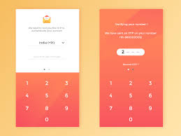 Otp Screen Ios App Design Web App Design Android App Design