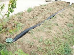 Frozen downspouts can cause costly damage. Downspout Runoff Underground Option