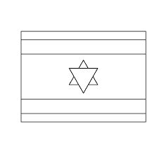 Printable israel flag coloring sheet. Israel Coloring Page Coloringcrew Com