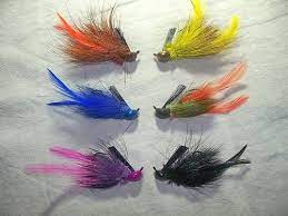 Hunter Creek Kingfisher Hair Jig Set Of 6 Hunters Creek Crappie Jigs Kingfisher