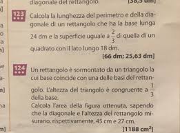 Area = 245 x 5/4 = 306,25 m². Problemi Di Geometria Domande Sos Matematica