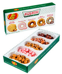 And the offer's good every day for the rest of the year. Krispy Kreme Jelly Beans Gift Box Donut Flavored Jelly Beans