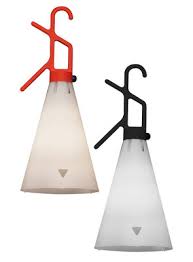 This hanging light by flos is so fun you'll just have to find a spot to put one. May Day Flos Handlampe