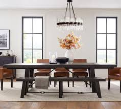 And less time searching for dining tables and chairs means more time for sharing. Benchwright Extending Dining Table Pottery Barn