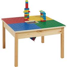 Fun Builde Duplo Block Tables Block Table Library Furniture Kids Activity Center