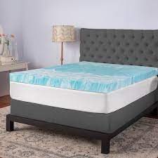 Buy products such as spa sensations by zinus 8 comfort memory foam mattress at walmart and save. Sensorpedic 4 Inch Gel Swirl Memory Foam Mattress Topper Walmart Com Walmart Com