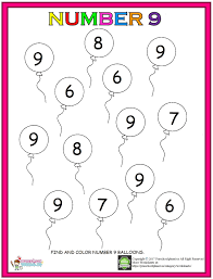 Number Nine Worksheet Preschool Number Worksheets Preschool Worksheets Kindergarten Worksheets