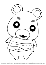 His name is possibly derived from clydesdale, a horse breed. Learn How To Draw Flurry From Animal Crossing Animal Crossing Step By Step Drawing Tutorials