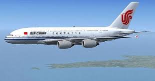 A380 Air China Air China Flight Ticket Japan Airlines Flight 123
