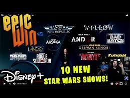 We've seen a number of characters. Disney Announces 10 New Star Wars Shows Angry Reaction Youtube