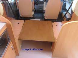 une couchette amovible sur l emplacement de la dinette