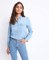 Bestellen sie die neuesten trends von superdry jetzt online bei p&c! Chemise Denim Femme Pasteurinstituteindia Com