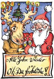 ■wann geht der mond auf? Karte Weihnachten 2015 Atelier Galerie Armin Hott