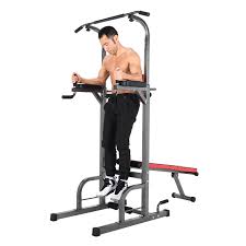 4.5 out of 5 stars. Power Tower With Push Up Pull Up And Dip Stations Walmart Com Walmart Com