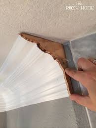 Diy Stacked Crown Moulding End Caps The Rozy Home Crown Molding Diy Crown Molding Molding Ceiling