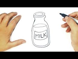 How To Draw A Bottle Of Milk Bottle Of Milk Easy Draw Tutorial Youtube This bottle milk step by step drawing tutorial. bottle of milk easy draw tutorial