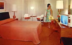 Maybe you would like to learn more about one of these? 44 Cool Pics Show Bedroom Interior Of The 1950s And 60s American Hotels Vintage Everyday
