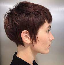 45 Of The Most Stylish Short Haircuts Shared On Instagram December 2018 Thick Hair Styles Pixie Haircut With Bangs Short Hair Styles