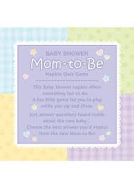 The episode aired in the united states on october 16, 2008 on nbc. Baby Shower Game Mom To Be Napkin Quiz Game 24pk Amazing Party Store
