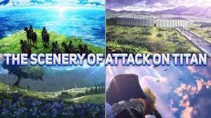 Attack on titan landscape drawing. The Scenery Of Attack On Titan 2020 Youtube