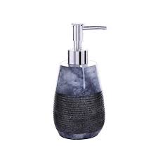Dispense shampoo into palm and emulsify. 260ml Resin Pump Bottle Refillable Empty Container Countertop Decorati Ninthavenue Europe
