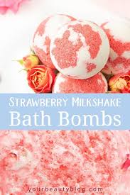 Diy Moisturizing Bath Bombs Strawberry Milkshake Bath Bombs Modern Moisturizing Bath Bomb Bath Bombs Diy Recipes Homemade Bath Products