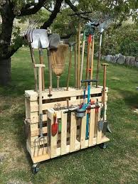 Rolling Yard And Garden Tool Dolly In 2020 Garden Tool Organization Storing Garden Tools Garden Tool Storage