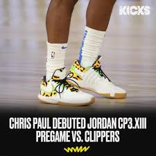 Jordan brand celebrates chris paul's 10th anniversary in the nba with air jordan 13 release. B R Kicks Chris Paul Previews His 13th Signature Shoe First Impressions Facebook