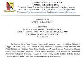 Permenhub pm 72 tahun 2019 pengaturan lalu lintas operasional mobil barang natal 2019 dan tahun baru 2020. Bkpsdm Pengumuman Hasil Assessment Kompetensi Manajerial Seleksi Terbuka Pengisian Jabatan Tinggi Jpt Pratama Bkpsdm Dishub Satpol Pp Dp2kbp3a Tahun 2019