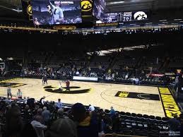 carver hawkeye arena section c rateyourseats com