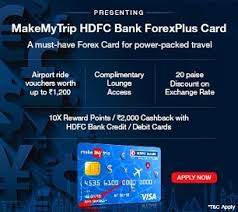 With your makemytrip hdfc bank forexplus card, the world of exclusivity awaits you! Hdfc Forex Today Download Ea Trading Forex