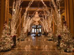 See more ideas about christmas bedroom, holiday room, christmas decorations bedroom. Best Hotel Lobbies For The Holidays Holiday Lights Display Christmas Lights Holiday Lights