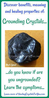 Black Tourmaline Pendant Grounding Crystals Healing Crystals For You Energy Crystals