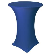 Welcome to the spandex cocktail table covers page. 30 Inch Highboy Cocktail Round Stretch Spandex Table Cover Royal Blue Your Chair Covers Inc