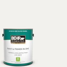 Choose exterior paint colors based on these key colors found on the exterior of your home to choose the perfect complementary exterior home color palette. Behr Premium Plus 1 Gal Home Decorators Collection Hdc Md 06 Nano White Semi Gloss Enamel Low Odor Interior Paint Primer 305001 The Home Depot
