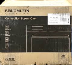 Before using your f.blumlein steam oven, please read this user manual in its. F Blumlein Steam Convection Oven Kitchen Consumer Egullet Forums