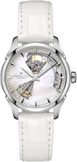 4.6 out of 5 stars. Hamilton Watch Jazzmaster Open Heart Lady H32215890 Watch Jura Watches