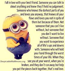 Everyone loves minions and these hilarious fun minion quotes will put a smile on your face! 10 Best Minion Quotes For Friends Best Friend Quotes Friends Quotes Friends Quotes Funny