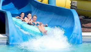 Tie breaker family aquatic center charges $9 for guests 48 inches tall and over, $7 for anyone under 48 inches, and is free for visitors 24 months old or younger. Attractions Tie Breaker Family Aquatic Center Summertime Fun