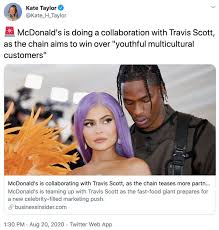 Police Cars Revolving Light Mcdonald S Is Doing A Collaboration With Travis Scott As The Chain Aims To Win Over Youthful Multicultural Customers Travis Sc Travis Scott Burger Images Scott