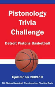 Challenge them to a trivia party! Pistonology Trivia Challenge Detroit Pistons Basketball 2009 Trade Paperback For Sale Online Ebay