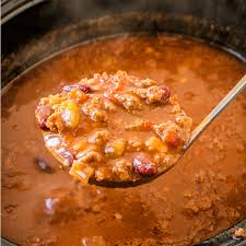 The Best Crock Pot Chili Recipe Crockpot Chili Country Cooking Cooks Slow Cooker