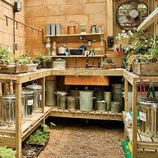 This helps when organizing your shed and makes cleanup easier, too. Organize Your Garden Shed Garden Shed Interiors Shed Interiors Garden Shed
