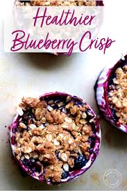 My family also likes it cold as a coffee cake. Maple Walnut Blueberry Crisp A Healthier Blueberry Crisp Marisa Moore Nutrition